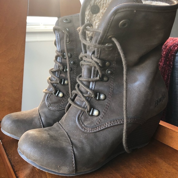 Blowfish Dsw Heeled Boots Above Ankle 